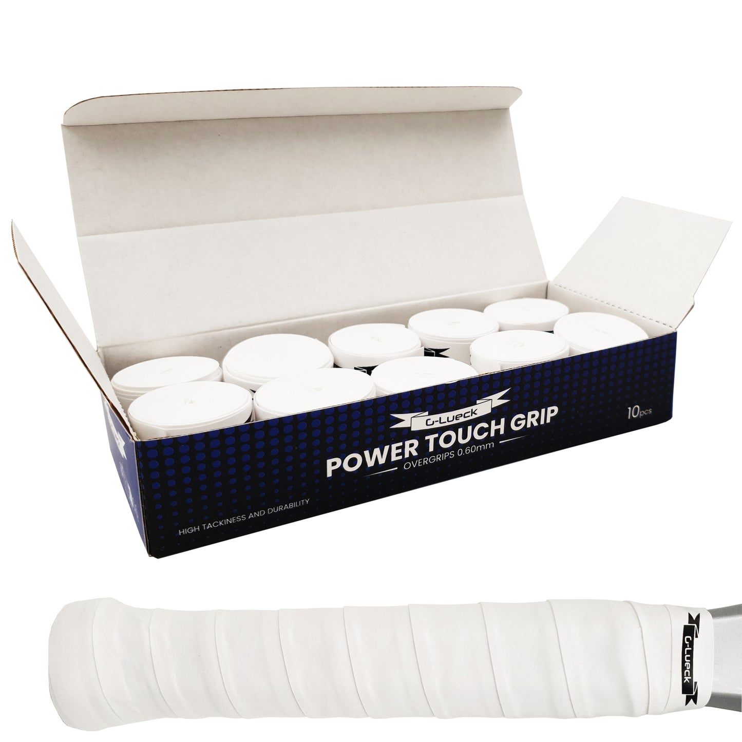 10er Set Overgrip Power Touch Grip