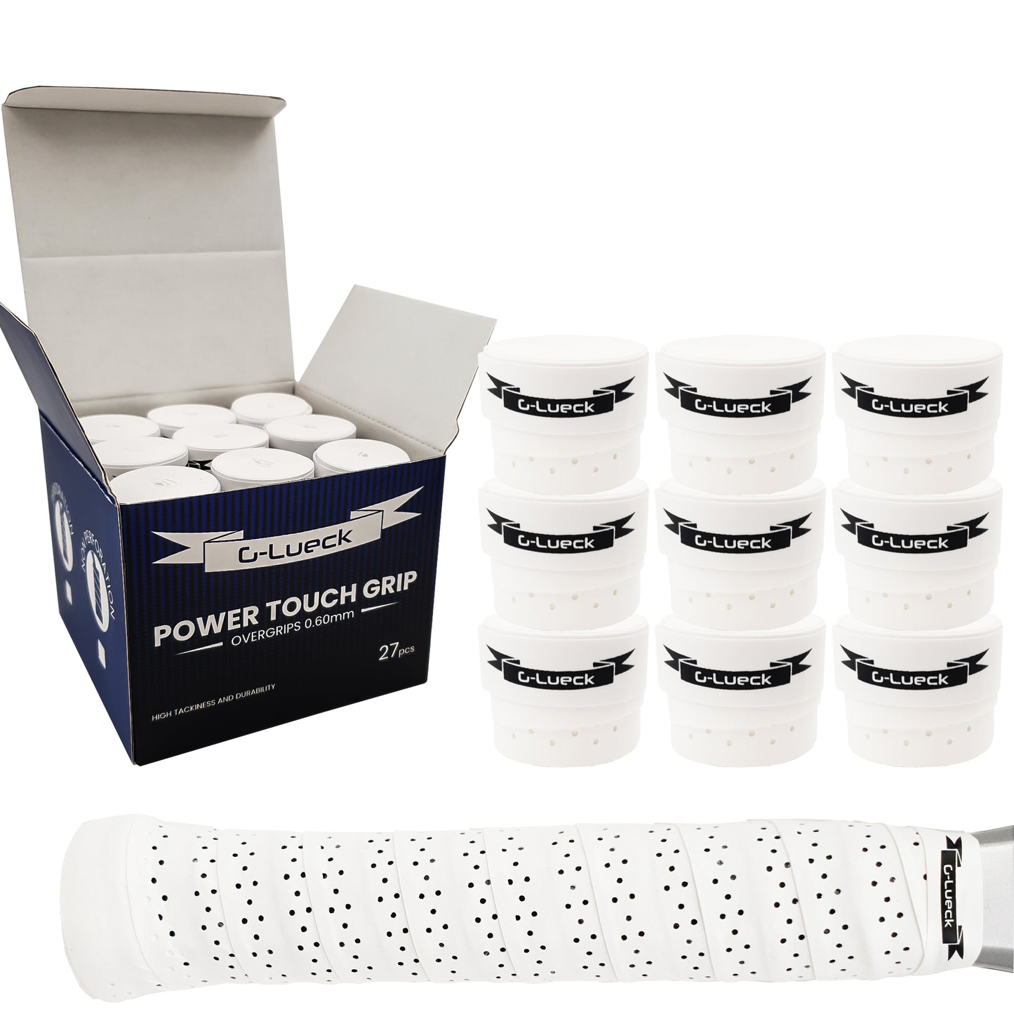 27er Set Overgrip Power Touch Grip