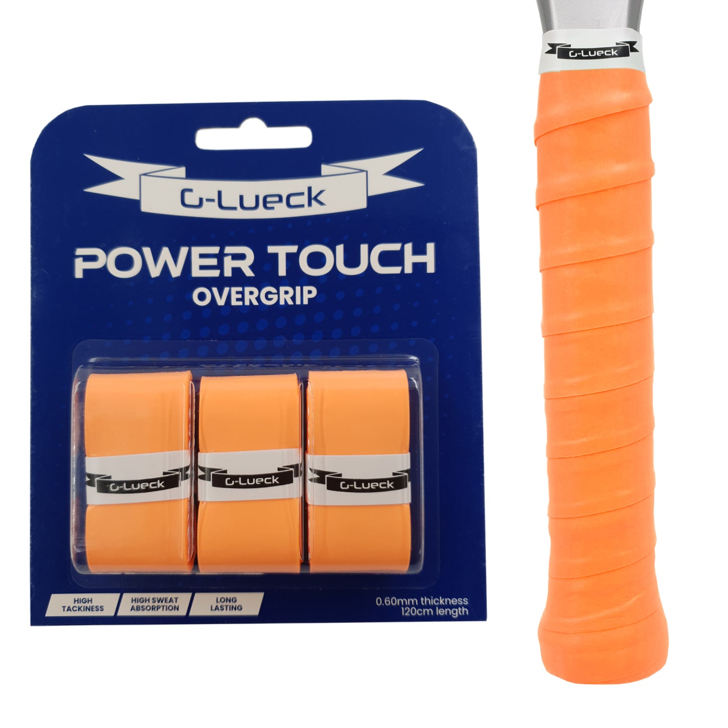 3er Set Overgrip Power Touch Grip
