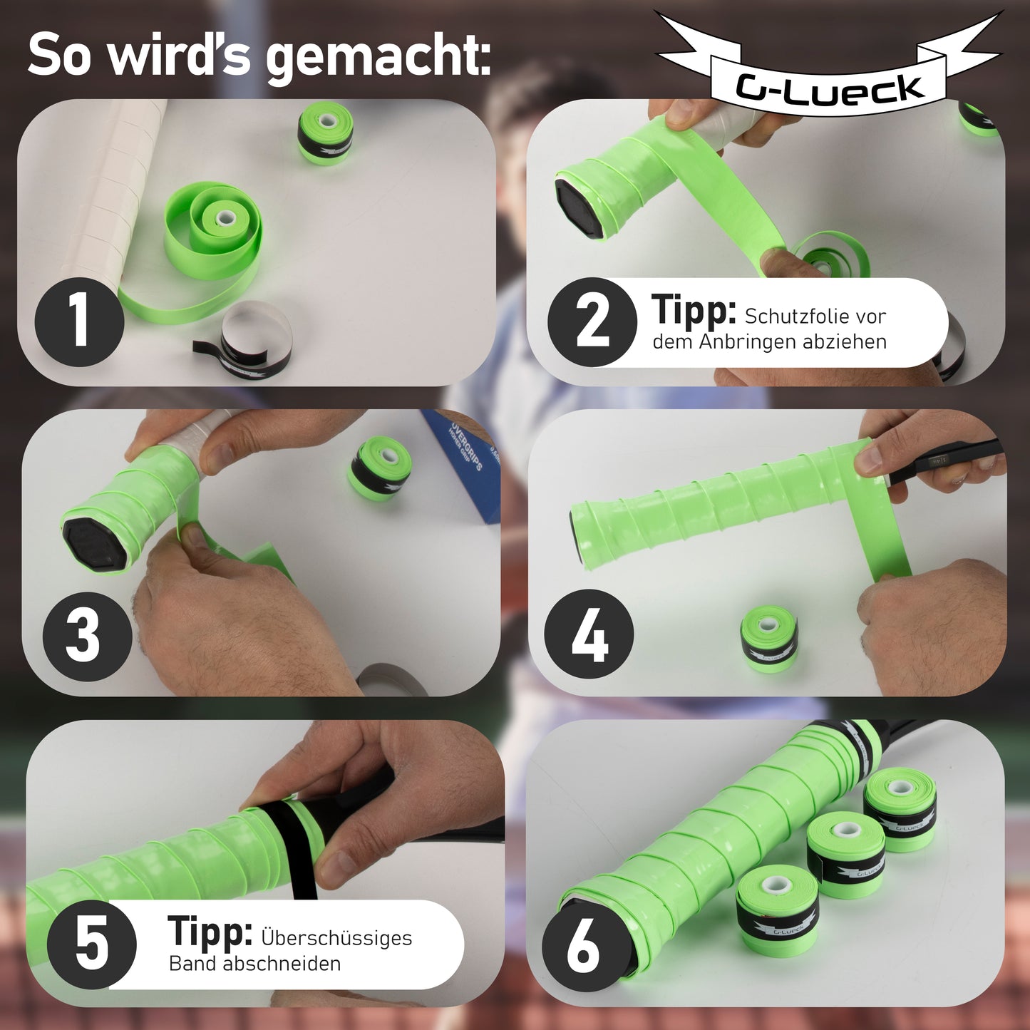 27er Set Overgrip - Talent Grip - sehr griffig
