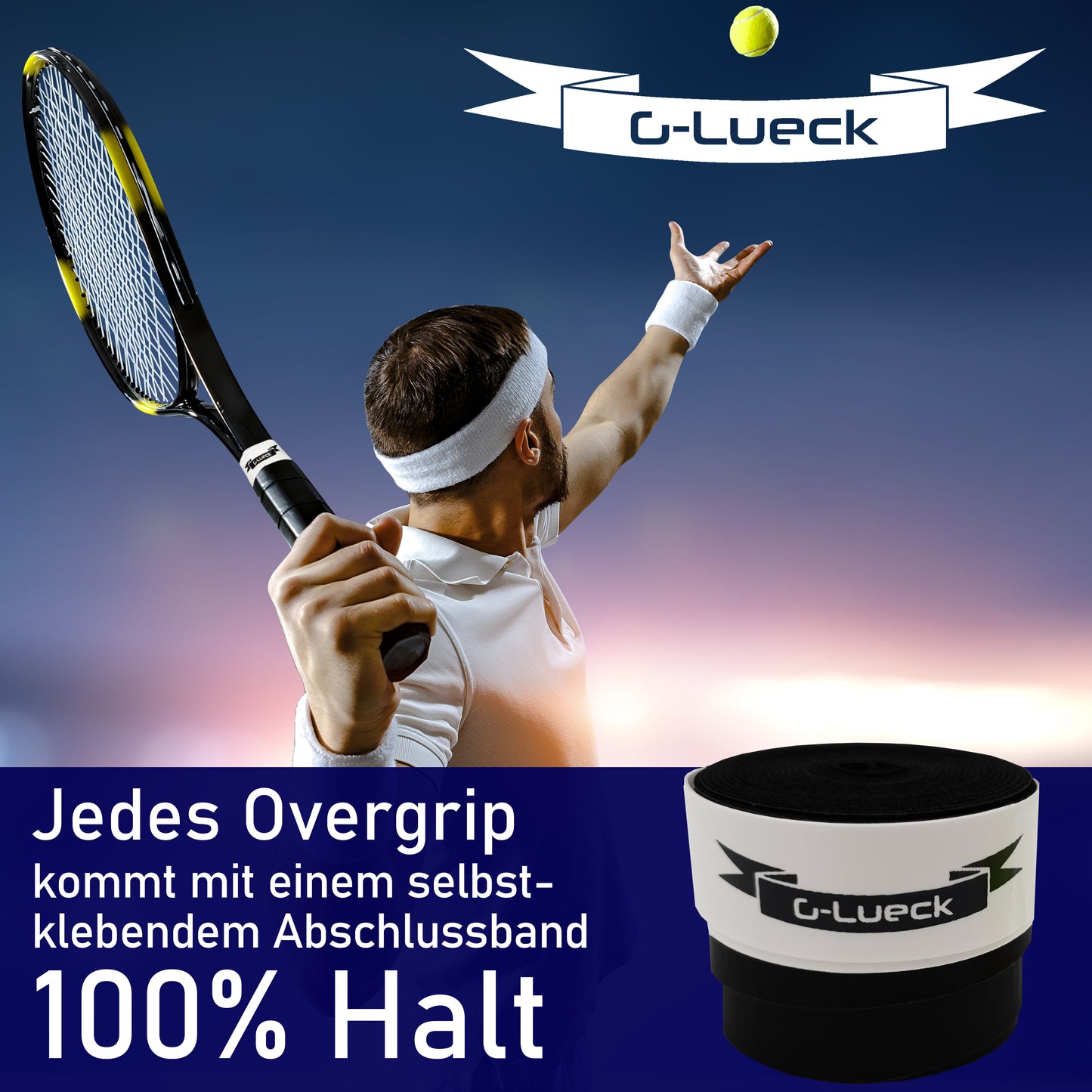 10er Set Overgrip Power Touch Grip