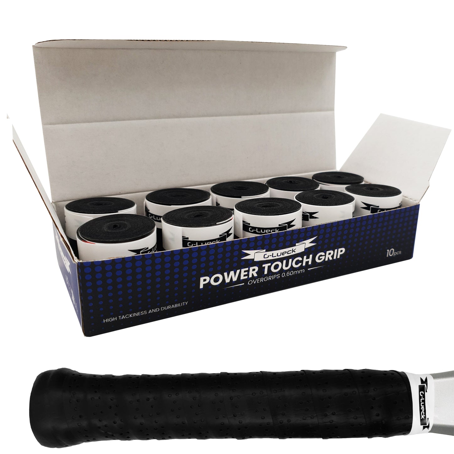 10er Set Overgrip Power Touch Grip