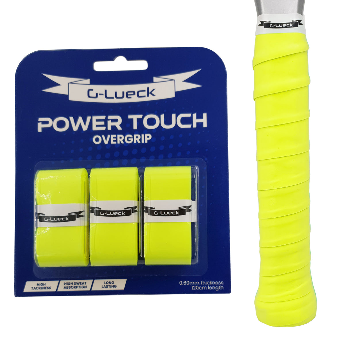 Lot 50 Surpoignées Adhérentes G-Lueck Lot De 50 Overgrips Pour Raquettes - Tennis, Badminton, Padel - Épaisseur 0.6mm - Adhérence Maxi Lot économique Grip Lot 50 Surpoignées Adhérentes G-Lueck Lot De 50 Overgrips Pour Raquettes - Tennis, Badminton, Padel - Épaisseur 0.6mm - Adhérence Maxi Lot économique Grip