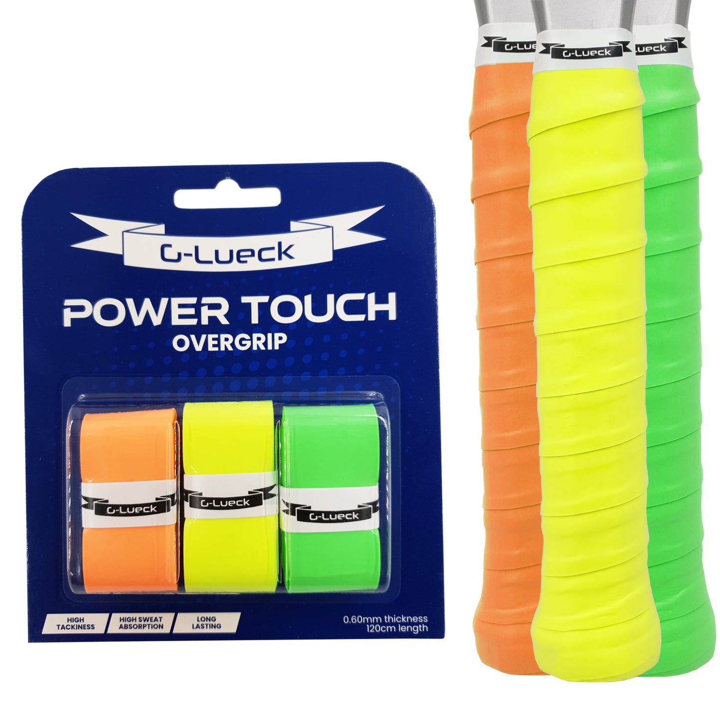 3er Set Overgrip Power Touch Grip