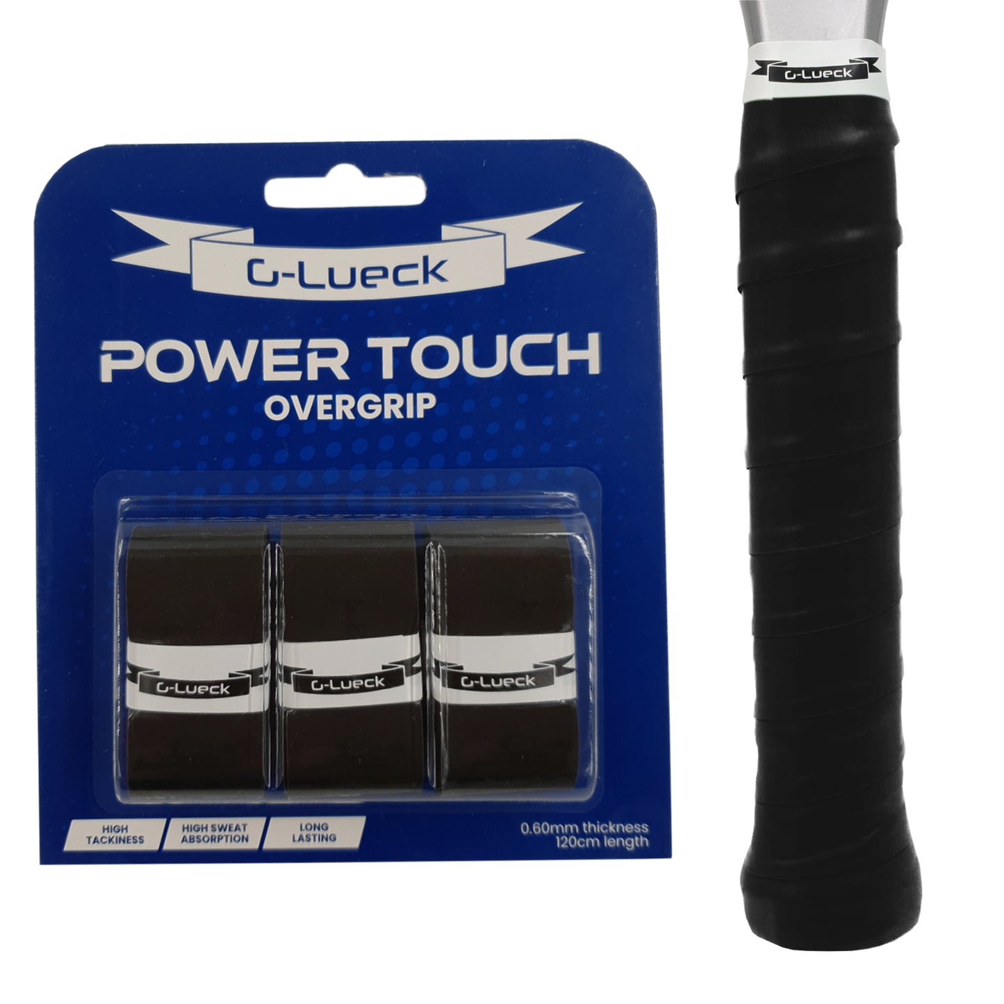 3er Set Overgrip Power Touch Grip
