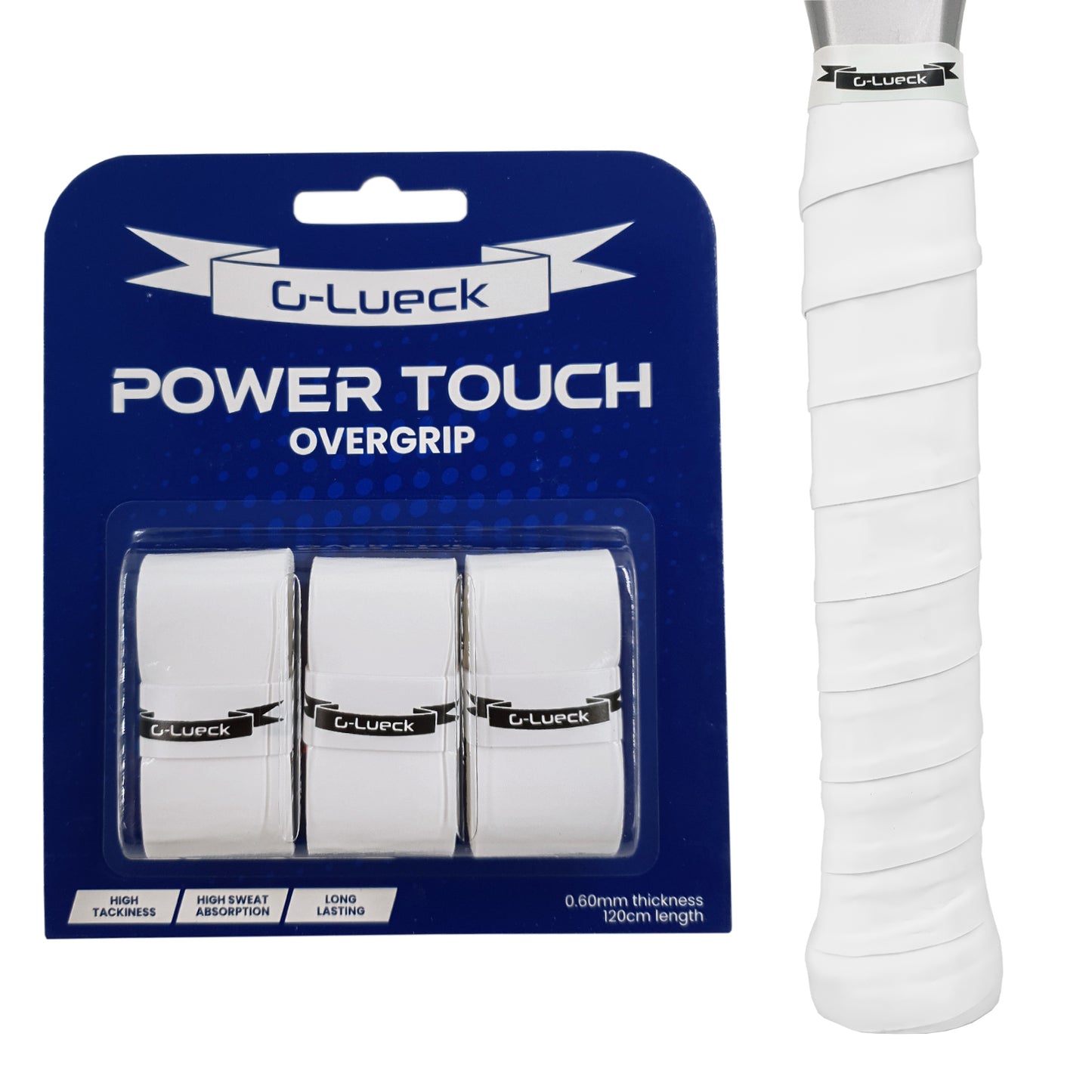 3er Set Overgrip Power Touch Grip